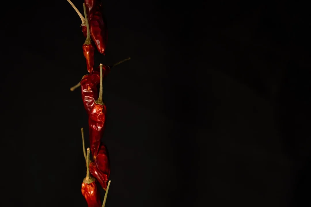 Paprika szárítva és őrölve, piros színben